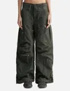 Nache Puckering Jogger Pants In Green