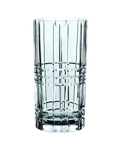 Nachtmann 11in Square Vase In Blue