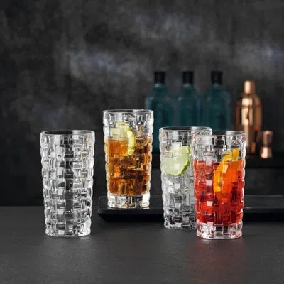 Nachtmann 13.4 oz Longdrink Glasses, Set Of 4 In Clear