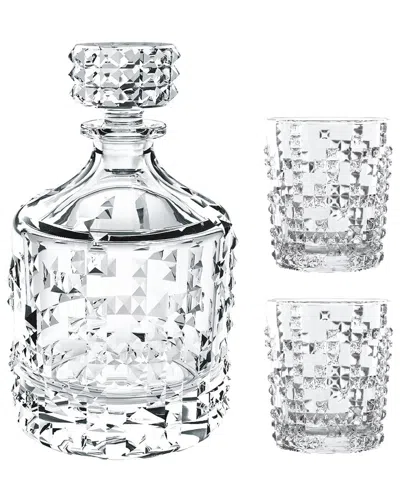 Nachtmann 3pc Punk Whisky Set In Clear