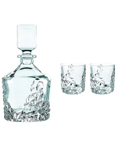 Nachtmann 3pc Sculpture Whisky Set