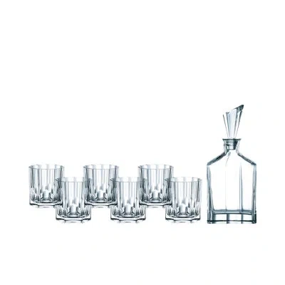 Nachtmann 7-piece Whiskey Set In Clear
