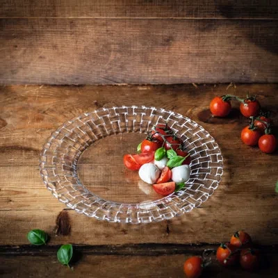 Nachtmann 9.1" Small Plates, Set Of 2 In Transparent