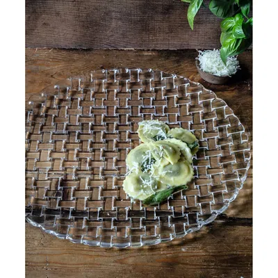 Nachtmann Bossa Nova Charger Plates, Set Of 2 In Clear