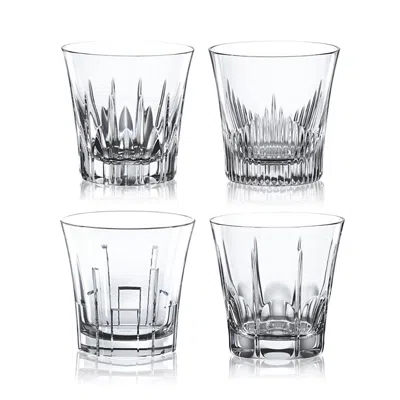 Nachtmann Classix Double Old Fashioned Glasses, Set Of 4 In Transparent