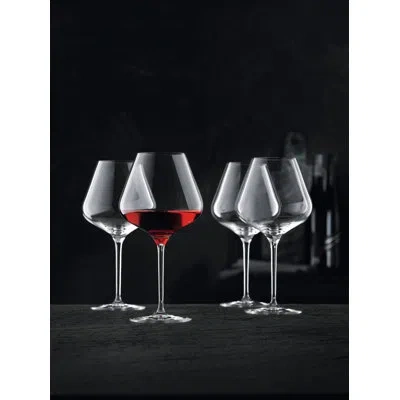 Nachtmann Noblesse Redwine Ballon Set/4 In Clear