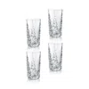 Nachtmann Sculpture Highball Longdrink Glasses, Set Of 4 In Clear