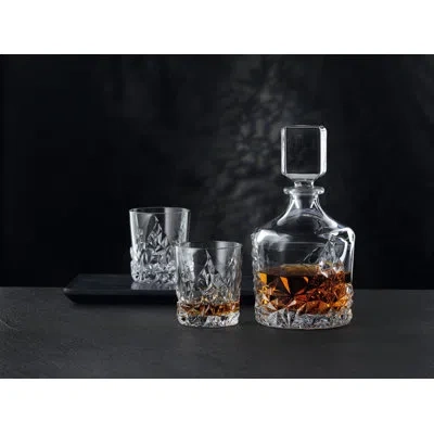 Nachtmann Sculpture Whisky Tumbler 12.3 oz In Clear