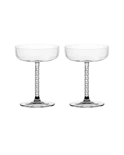 Nachtmann Set Of 2 Bossa Nova Cocktail Glasses In Transparent