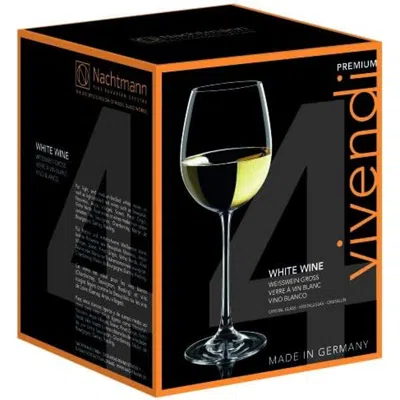 Nachtmann Vivendi Wine Glass, Set Of 4 In Black