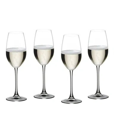 Nachtmann Vivino Champagne Glass Set/4 In Clear