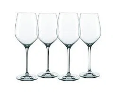 Nachtmann Xl Burgundy Glasses, Set Of 4 In Clear