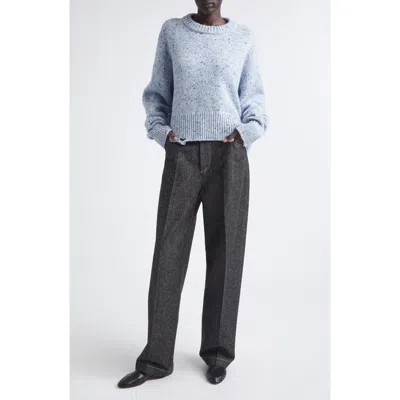 Nackiyé Nackiyè Avalanche Wool & Cashmere Blend Knit Sweater In Blue Sky