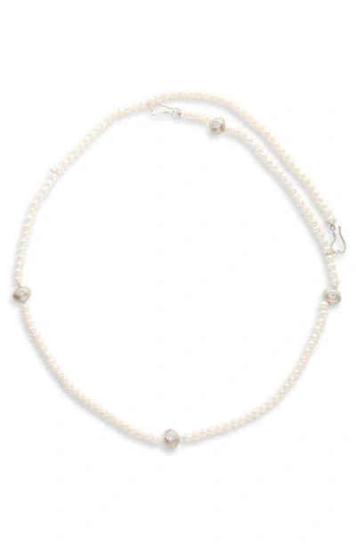 Nackiyé Nackiyè Celestial Freshwater Pearl Belt In White