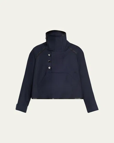 Nackiyé Fisherman Overcoat In Blue