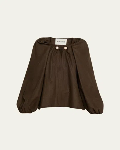 Nackiyé Grand Bazaar Felted Wool Top