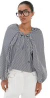Nackiyé Grand Bazaar Striped Top In Multi