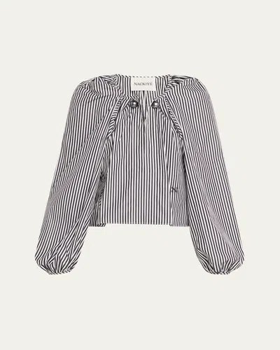 NACKIYÉ GRAND BAZAAR STRIPED TOP