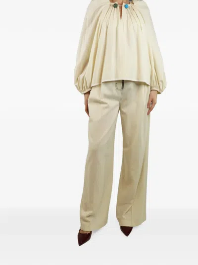 Pre-owned Nackiyé Grand Bazaar Trousers Set In Neutral