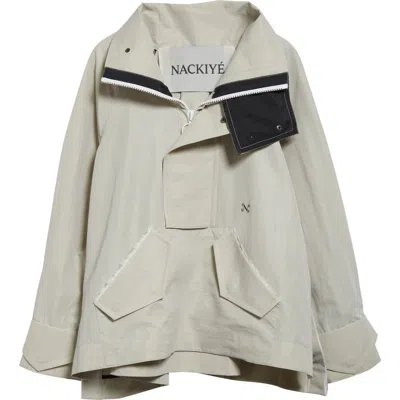 Nackiyé Nackiyè Overboard Fisherman Jacket In Coconut