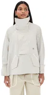 Nackiyé Overboard Fisherman Jacket Coconut In Coconut