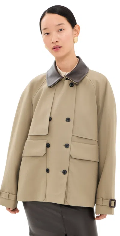 Nackiyé Power Ballad Short Jacket Sand