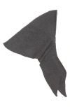 Nackiyé Nackiyè Queen's Guard Hooded Merino Wool & Cashmere Scarf In Gray