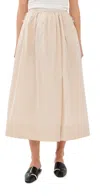 Nackiyé Rumi Skirt Ecru In Neutral