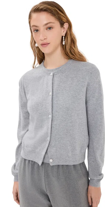 Nackiyé Sea Shell Cashmere Cardigan Gris