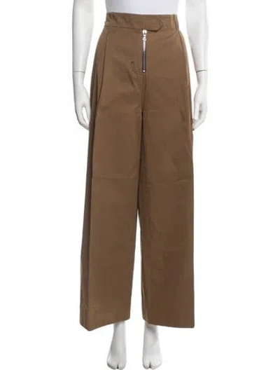 Pre-owned Nackiyé Wide Leg Pants In Neutrals