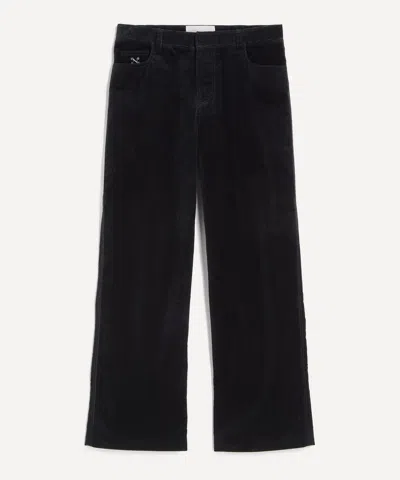 Nackiyé Nackiye Women's Jimi Wide-leg Corduroy Trousers In Black