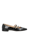 Nacrèe Woman Ballet Flats Black Size 7 Textile Fibers