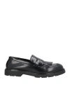 Nacrèe Woman Loafers Black Size 10 Textile Fibers