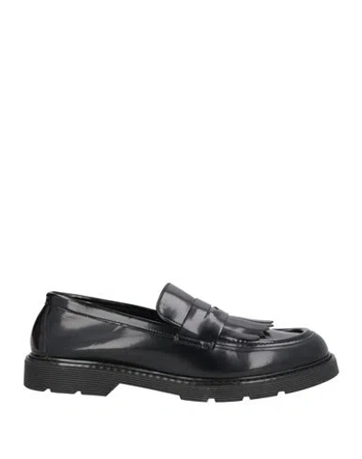 Nacrèe Woman Loafers Black Size 10 Textile Fibers