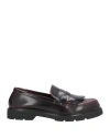 Nacrèe Woman Loafers Burgundy Size 7 Textile Fibers In Red