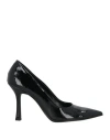Nacrèe Woman Pumps Black Size 6 Textile Fibers In Black