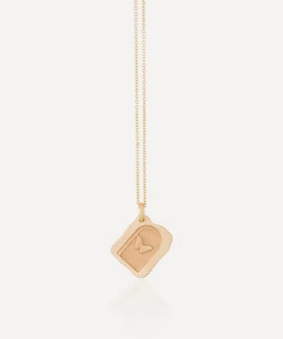Nada Ghazal 18ct Gold Door Of Clarity Necklace