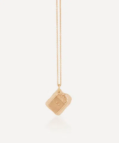 Nada Ghazal 18ct Gold Door Of Resilience Necklace