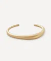 Nada Ghazal 18ct Gold My Muse Urban Pure Thin Cuff Bracelet In Gold