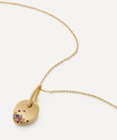 Nada Ghazal 18ct Gold My Muse Urban Summer Nights Mini Pendant Necklace