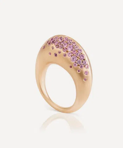 Nada Ghazal 18ct Gold Spellbound Scarlet Seduction Ring