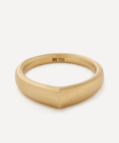 Nada Ghazal 18ct Gold The Arch Pure Ring