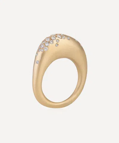 Nada Ghazal 18ct Gold Urban Winter Thin Ring