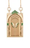 Nada Ghazal 18k Yellow Gold Door Of Opportunities Transformation Necklace In Gold