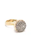 Nada Ghazal 18kt Yellow Gold Diamond Ring In Gold