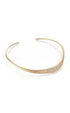 Nada Ghazal Urban Winter 18k Yellow Diamond Necklace In Gold