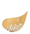 Nada Ghazal Yellow Gold And Diamond Fuse Glamour Single Earring In Gold