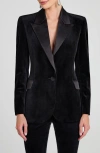 Nadine Merabi Beatrice Blazer In Black