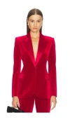 Nadine Merabi Beatrice Blazer In Red