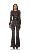 Nadine Merabi Bella Jumpsuit In Black